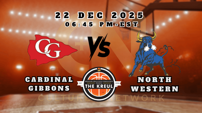 THE KREUL | BOYS | CARDINAL GIBBONS vs MIAMI NORTHWESTERN